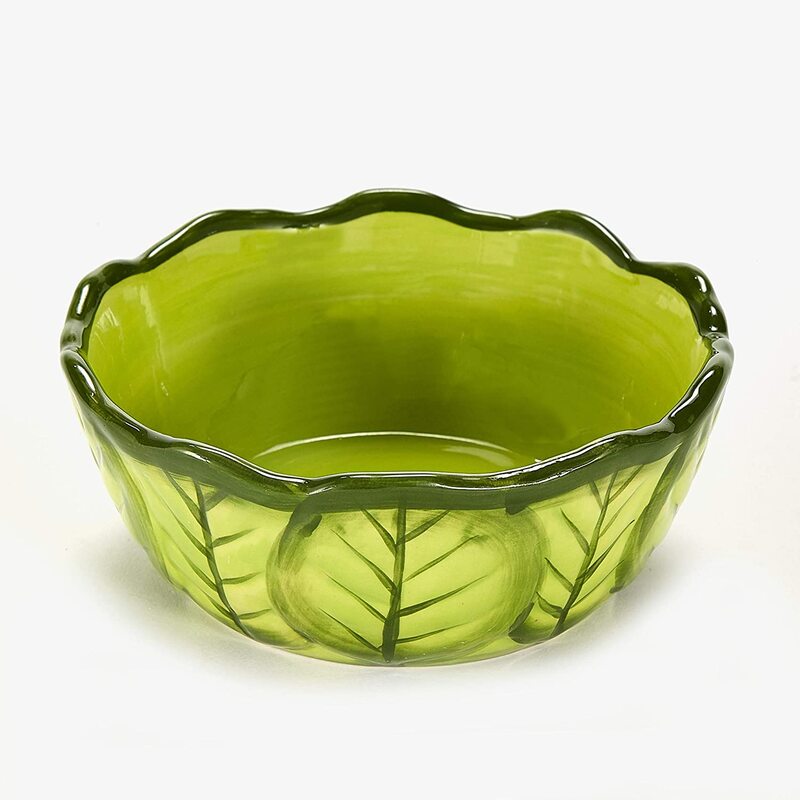 Lettuce Cabbage bunny food bowl